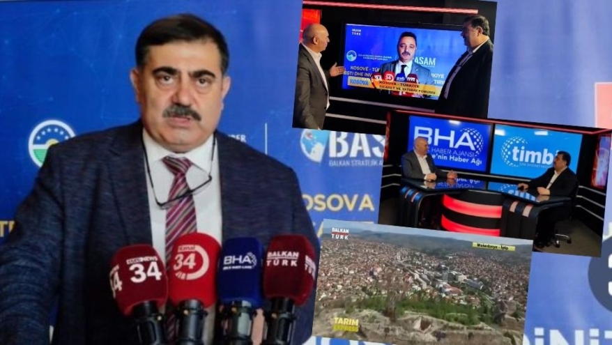 BASAM Başkanı Rıfat Sait duyurdu; Balkan Türk TV yayında