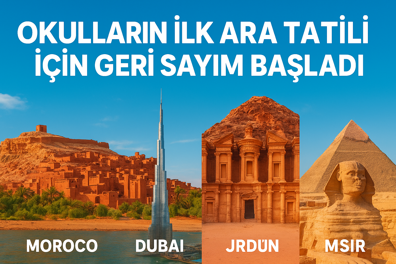 Kasım ara tatilinde öne çıkan 4 vizesiz rota